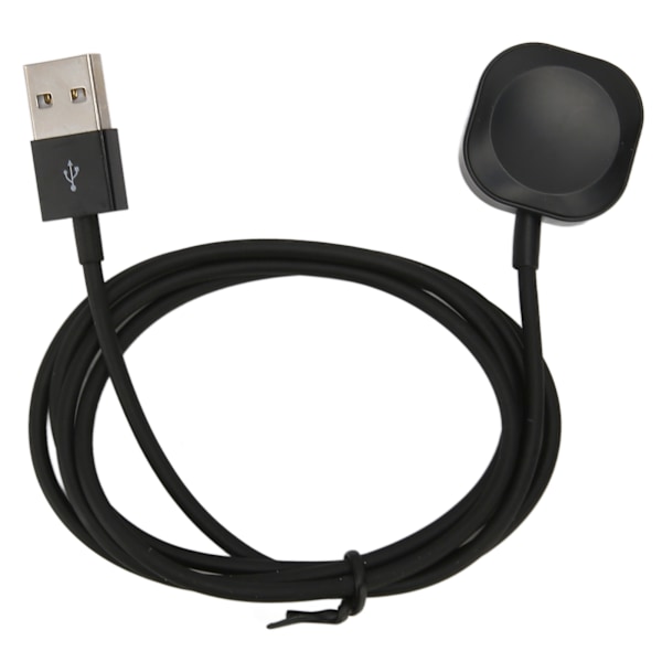 Urværk Oplader USB Magnetisk Opladning 2.5W Hurtig Opladning Ur Opladningskabel til IOS Watch Series 8 7 6 5 4 3 2 1 SE Sort Kvadrat