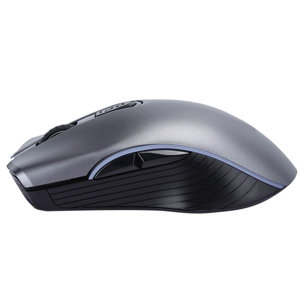 Trådløs mus til Bluetooth genopladelig DualMode computer lydløs spil kontor universal (Space Gray (Dual Mode) 2.4G+for Bluetooth )