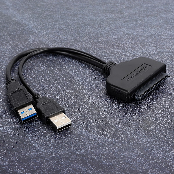 USB 3.0 til SATA Kabel Harddisk Konverter Høyhastighets Overføring Seriell Port Adapter