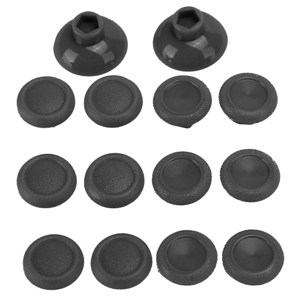 Justerbar Højde Rocker Cap Thumb Grips Cover Joystick til PS4/XBOX ONE Gamepad Sort