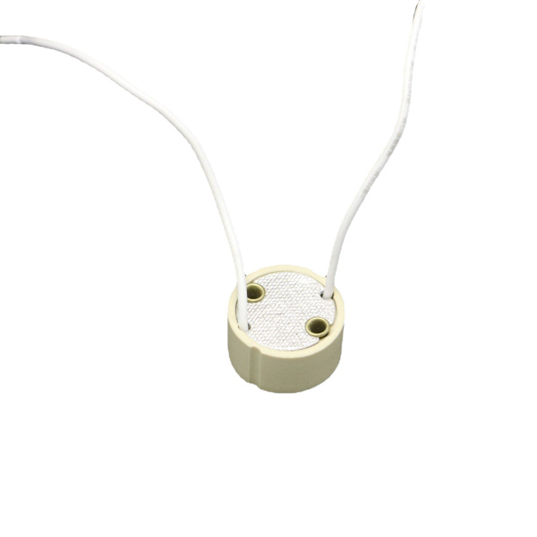 20st GU10 lamphållare, GU10 keramisk lamphållare 15CM högkvalitativ silikontråd, GU10 lamphållarkontakt
