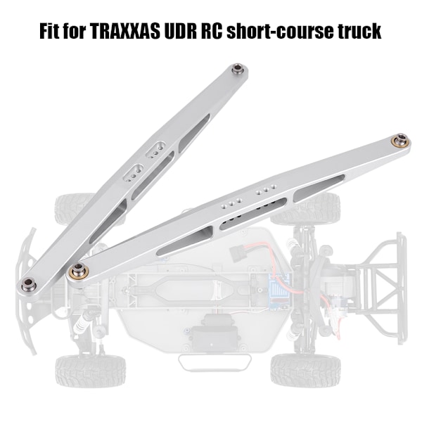 Modell Tilbehør Aluminiumslegering Bakre rett arm for TRAXXAS UDR RC Short Course Truck