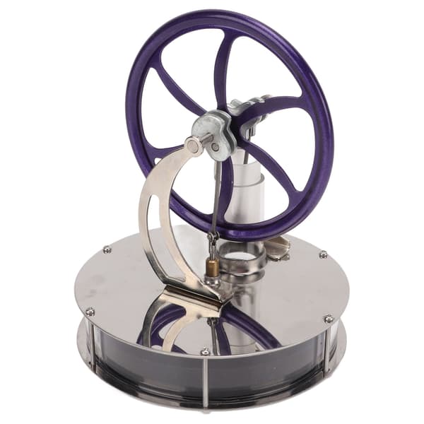 Lavtemperatur Stirlingmotor Model Rustfrit Stål Base Rustfri Stirlingmotor Model Sæt til Fysisk Læring