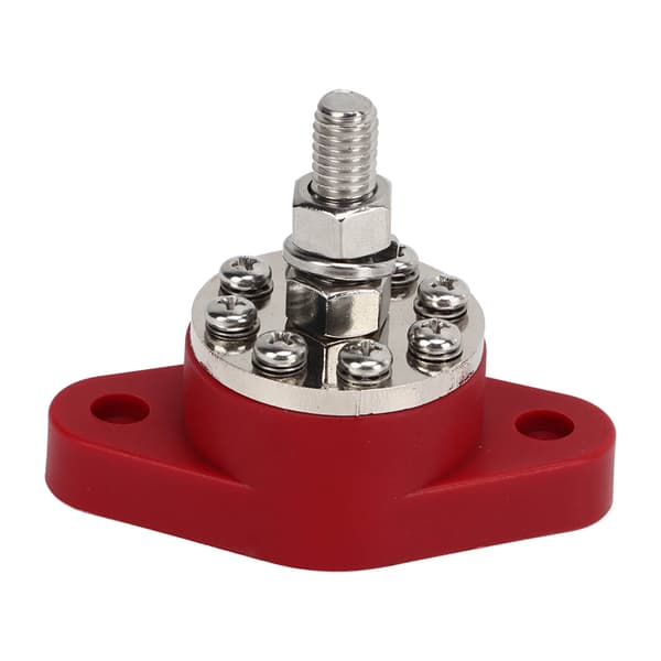 M10 Strømboks Buss Bar Maksimal Strøm 3/8in Batteri Junction Block Stud Post Buss Bar 300A