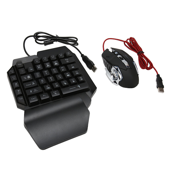Videospill Tastatur og Mus Konverter RGB Tastatur og Mus Adapter for PS5 PS4 PS3 for Xbox One X S for Switch