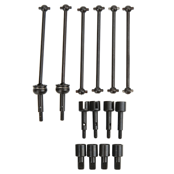 RC-auton CVD-vetoakseli Dogbone-pyörän tappi-akselikuppisetti WLtoys 144001 124018 124019