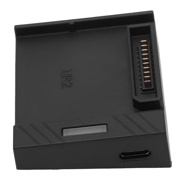 Drone Batterilader med USB-kabel, Plastskal, Sort, Drone Batterilader Sæt til DJI AIR