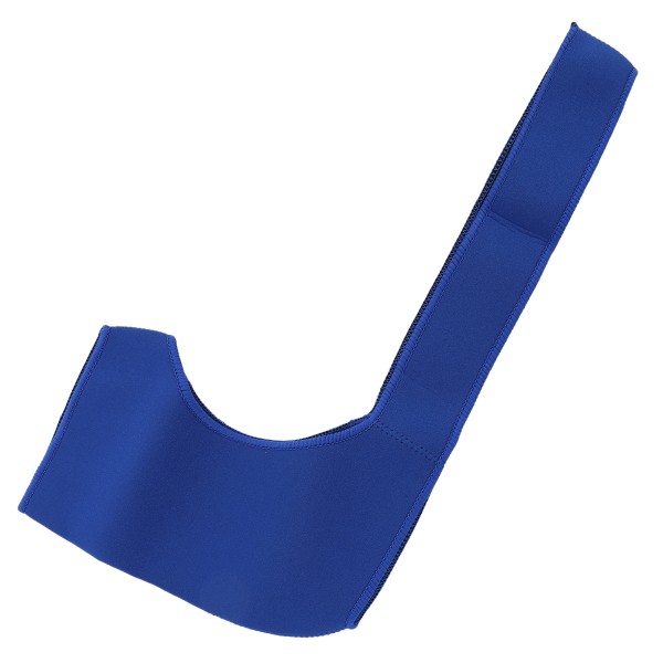 Blå gummisvamp skulderstøtte - sportsskulderstøtte for smertelindring og skuldermansjett