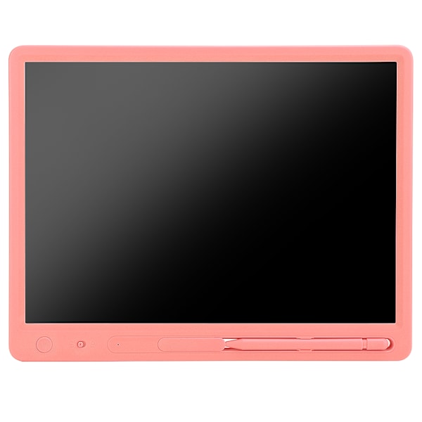 15 tommer LCD Skrivebrett Lysenergi Elektronisk Farge Håndskrift Tegnebrett Rosa