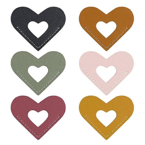 Cute Hollow Heart Corner Bookmark, Personalized Book Accessories