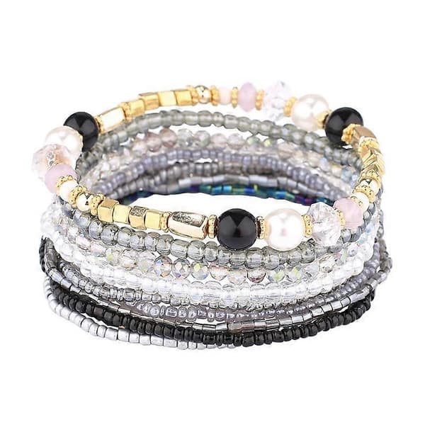 Bohemian Tassel Multilayer Bracelets, Handmade Wrap Bracelets