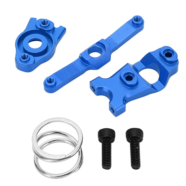 RC Styrningsaggregat Uppgradering Delar i Aluminiumlegering för Traxxas E Revo VXL Summit 1/16 RC Bilar Blå
