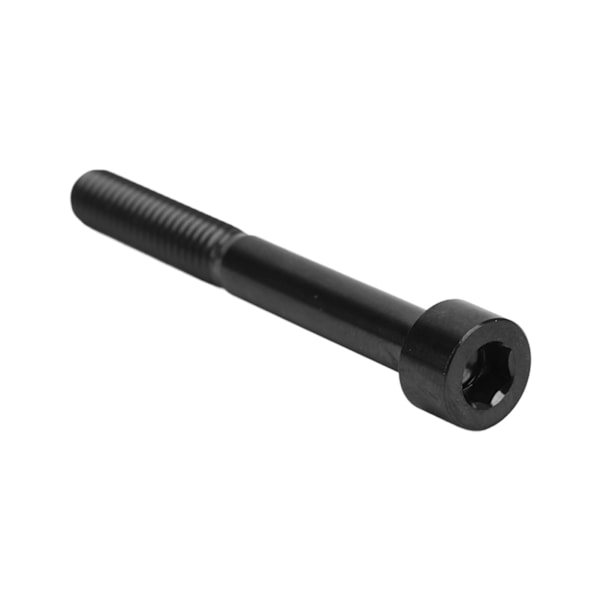 M6x50mm pyörän ohjaustangon ruuvi Houkutteleva titaaniseos pyörän ohjaustangon akselin ruuvi ulkokäyttöön musta