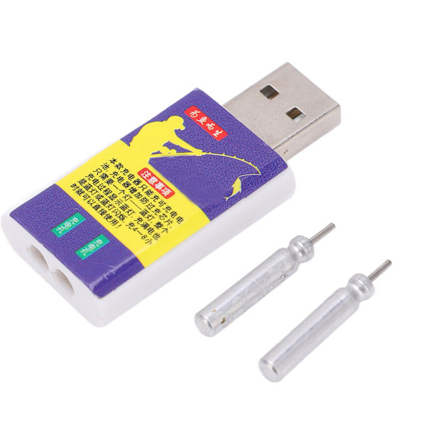 Fiske Float Batteri PC USB Genopladeligt Bobber Lithium Batteri til natfiskeri