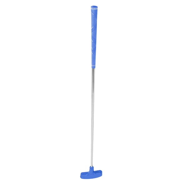 35 tommer Mini Golf Puttere med Gummihoved til Børn, Stål Skaft (Blå)