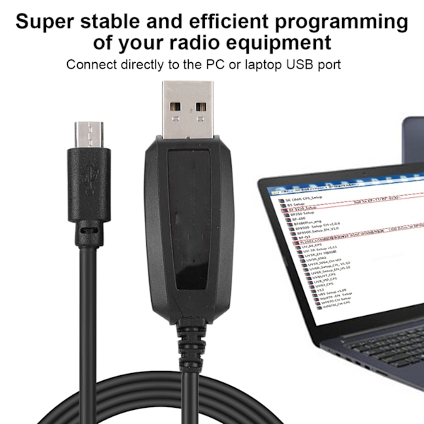 USB Programmeringskabel Driver CD til Baofeng BF T1 BF 9100 Radioer Walkie Talkie