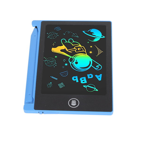 Mini LCD Skrivetavle Vanntett 4.5in Slettbar Gjenbrukbar Elektronisk Tegnebrett Doodle Board for 3‑6 År Gamle