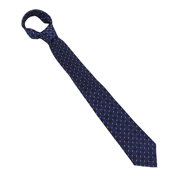 Herrslips Högdensitet Klassisk Business Casual All Match Brittisk Stil Rutig Skjorta Kostym Slips Personlig Gåva