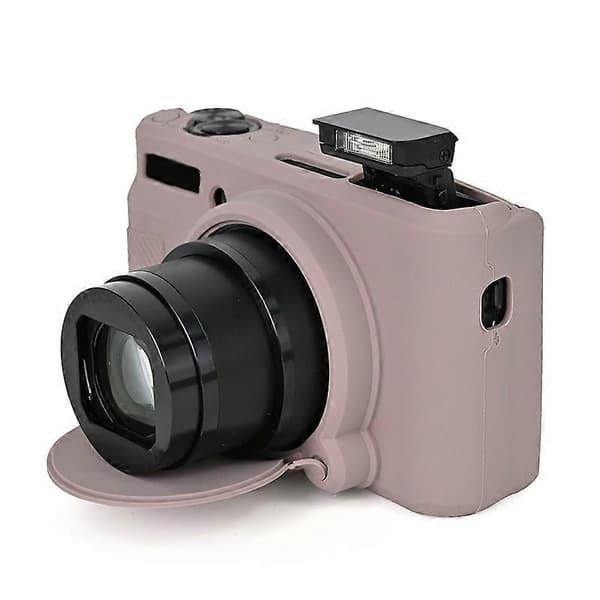 z0T Soft Silicone Protective Case for Canon SX740 SX730 Anti-fall l1C Camera Protector - Grey
