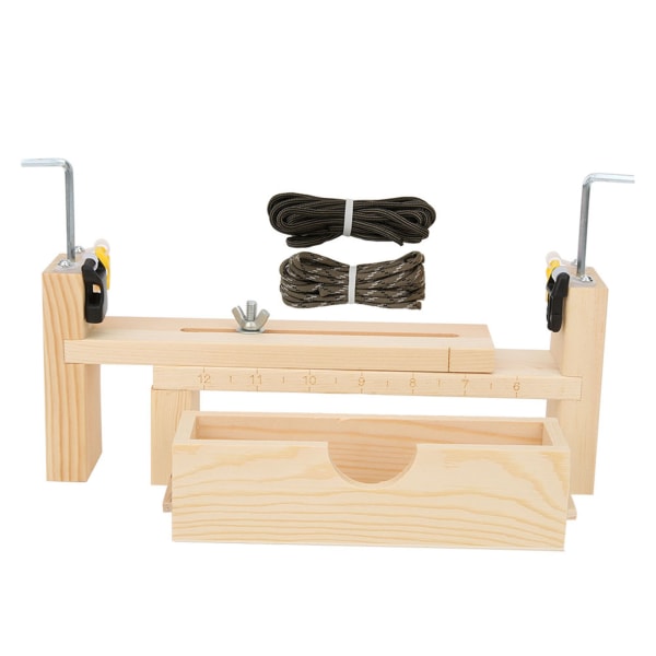 Paracord Armbånd Væve Jig Kit Træ Justerbar Armbånd Halskæde Maker DIY Craft Fixing Tool