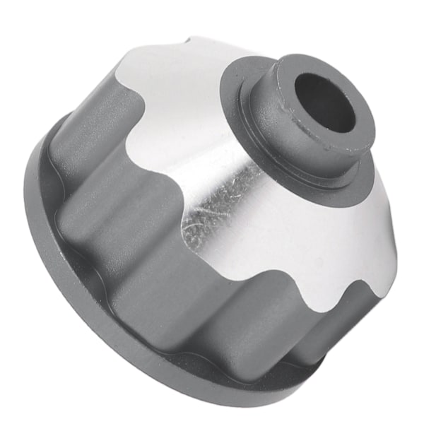 Differensialhus i aluminiumlegering for RC-bil - Universal Fram Midt Bak - Grå Titan Farge