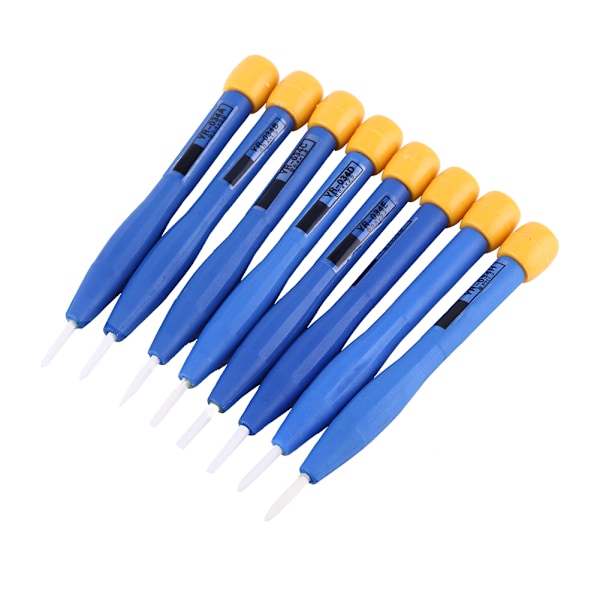 8pcs Adjust Frequency Screwdriver Anti static Plastic Ceramic Set Home Hand Tools Useful New