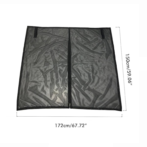 Trunk Cargo Shade Cover Magnetisk bil Trunk Anti Mosquito Sunshade Screen Anti Flying Net Trunk Shade