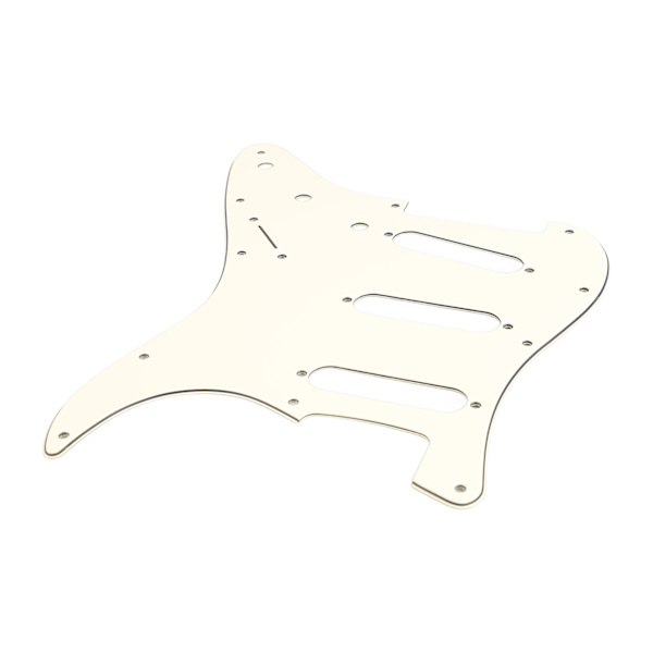 Gitar Pickguard Erstatning Aluminiumsfolie skjerming PVC Ripebeskyttelse Gitar Guard Plate GSSS32