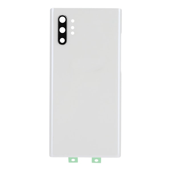 BW-SMBCH NOT10+ Glas Mobiltelefon Batterilucka Bakre Skydd Reservdelar Tillbehör för Samsung Note10 plus (Vit)