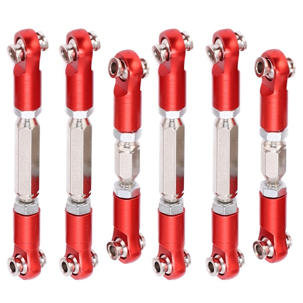 Aluminium Spændebøjle Camber Link Justerbar Camber Link med Stavænder til ARRMA Senton 1/10 RC Bil Rød