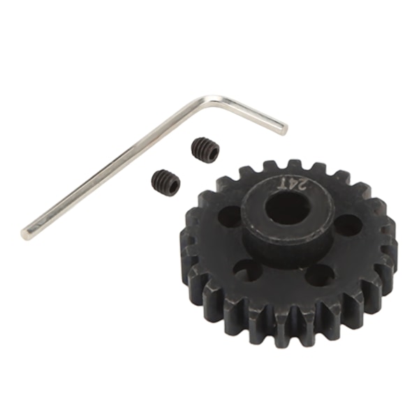 24T Pinjonivaihde Mod 1 5 mm akseliruuvillä LOSI 1/10 Lasernut U4 Tenacity maastoautoille