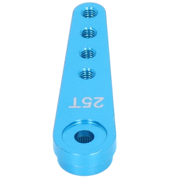 Servovarsi 1/8 1/10 Universal Pidennetty 25T Yksipuolinen Ohjaus alumiini Servo Horn Sininen