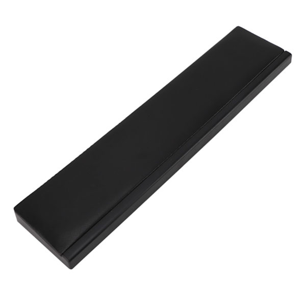 Tangentbordshandledsstöd Ergonomisk Mjuk Förhindra Glid Tangentbordshandledsstöd med Partition Förvaringsfodral för Kontor Svart