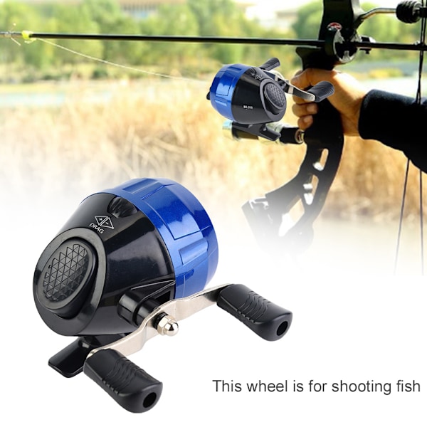 Blå gjutning Spinning Reel Inner Line Shooting Fiskhjul Stängd fiskerulle