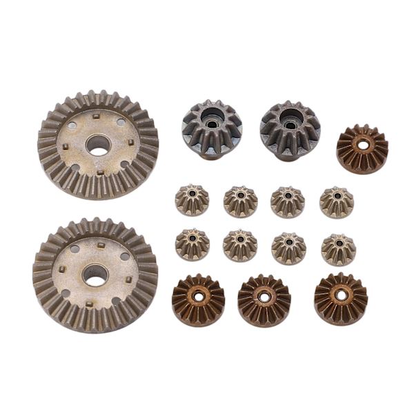 RC Differential Gear Pulverlegering Motor Driving Planet Gears för WLtoys 144001 144002 124018 124019 124017
