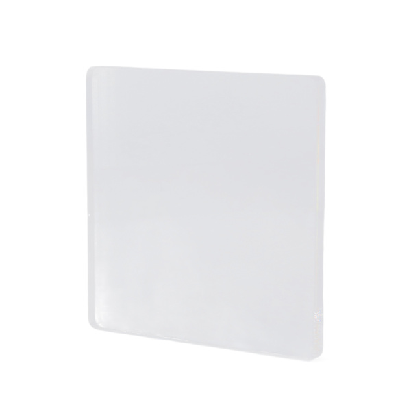 Akrylblokk 15x15cm Lett å gripe Sikker Rundt Hjørne Transparent Holdbar Gjenbrukbar Klare Stempler for Scrapbook Kortlaging