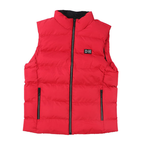 USB opvarmet vest - rød, XXXXL