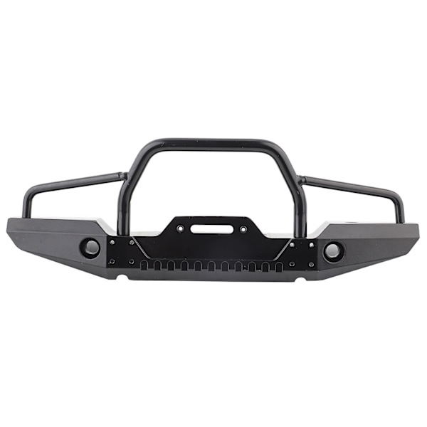1/10 RC Crawler metallinen etupuskuri LED-valo Traxxas TRX-4 SCX10II 90046 -autoon (litteä)