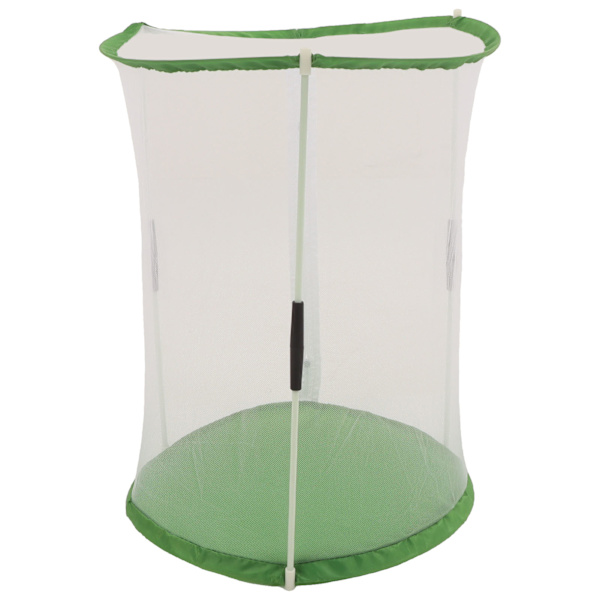 Sylindrisk sommerfugl- og insektsobservasjonsbur Transparent nettinghabitatbur for prydplanter