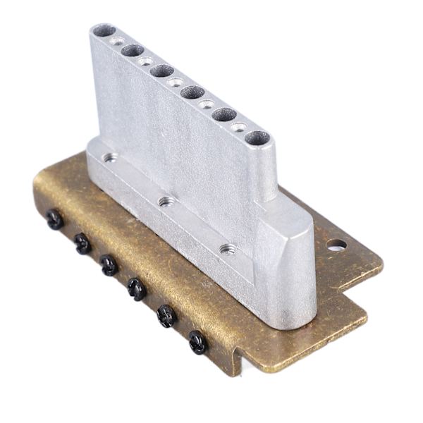 Guitar Bridge Electric Guitar Single Swing Tailpiece Bridge Replacement Tremolo System Set