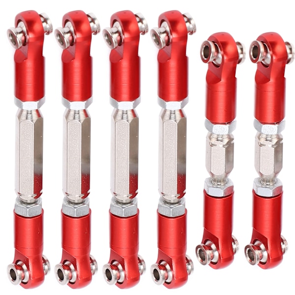 Alumiininen Camber Link -säädettävä Camber Link -linkki stavändillä ARRMA Senton 1/10 RC-autolle Punainen