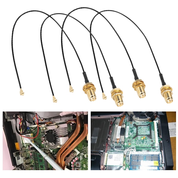 4 stk. Trådløs m.2/NGFF Netværkskort Kabel til Intel 9260NGW /7265AC/9650AC /BCM94360