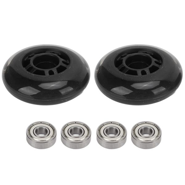 2st Skate Wheels Low Noise 608 Bearing Skates Inline Skating Ersättningshjul med lager för inomhus utomhusskridskoåkning