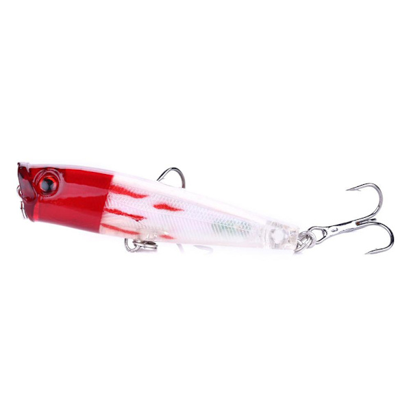 4 st Fiske Saltvatten Popper Lures Surf Fiske Lures Topwater Flytande Fiske Lures Surffiske Flytande Lure