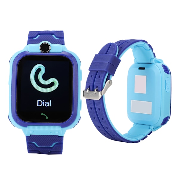 Smartwatch Multifunktionel Digitalt Børneur til IOS/Android Q12 Blå