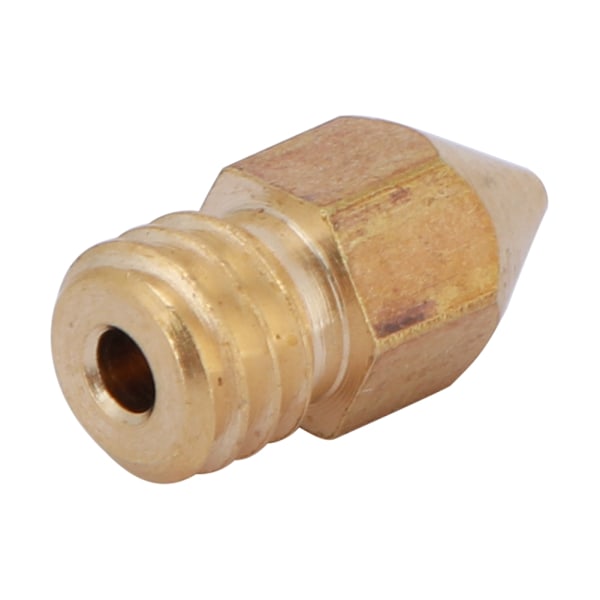 10 stk. MK8 Messing Ekstruder Dyse til 3D Printer CR-10 A8 1,75 mm/0,4 mm