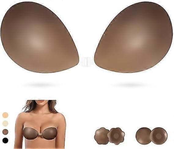 Self-Adhesive Strapless Bra, Invisible Push-Up Bra with Adhesive