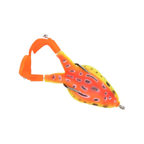 Dobbelpropellfrosk Lokker Fleksibel Tykk Holdbar Kunstig Simulering Fiske Agns 9#