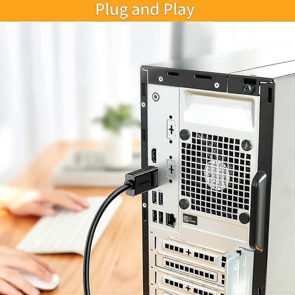 1080p Displayport til HDMI-adapter, sort