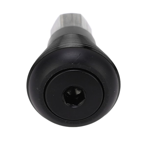 Positiv Pol Foldbar Cykel Sadelpind Svampe Stop Elektroplettering Spejl Finish Foldbar Cykel Sadelpind Blok Sort